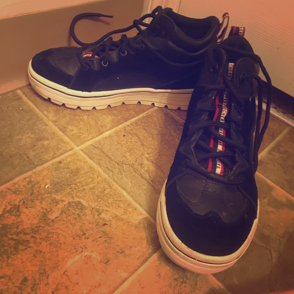 High top sneakers